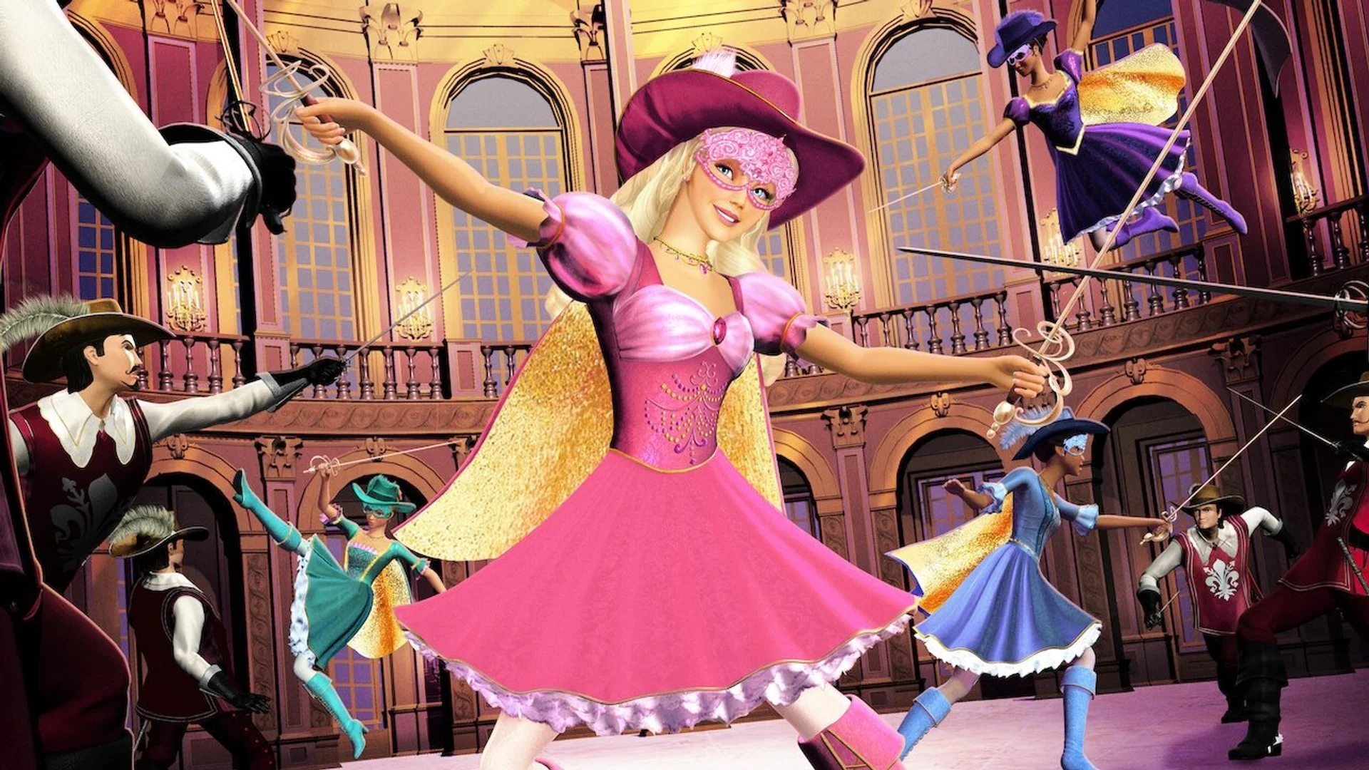 Barbie y Las tres mosqueteras