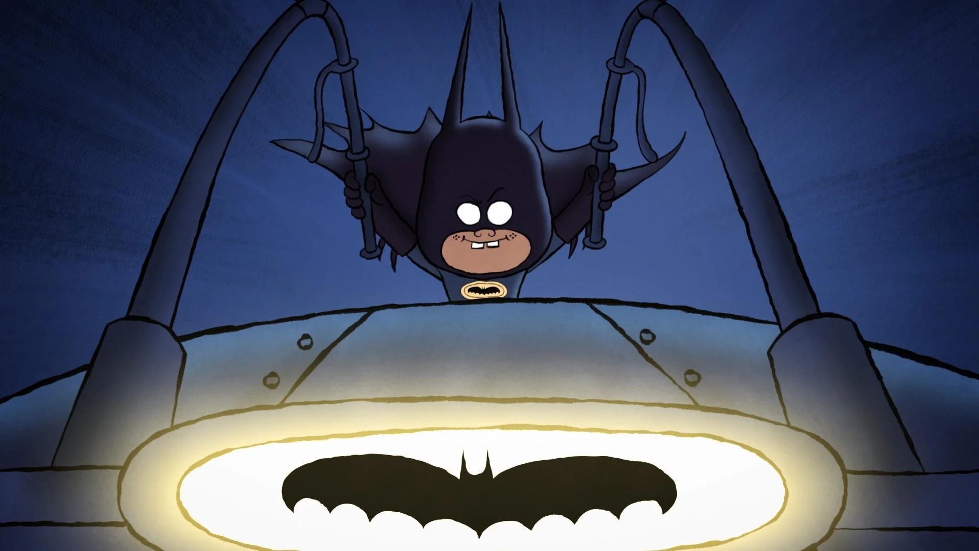 Un pequeño Batman Navideño