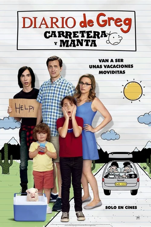 Diario de Greg: Carretera y manta