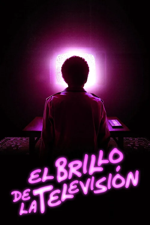 Vi el brillo del televisor